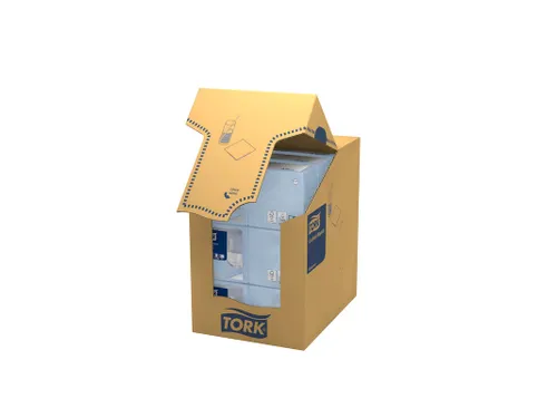 Tork 477837 Cocktailservet Advanced Lichtblauw 24x24cm