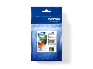 Inktcartridge Brother LC-426VAL zwart + 3 kleuren - 2