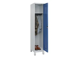 locker,HxBxD 1950x400x500mm,1vak,vak B 400mm,cil.-slot,voeten - 1