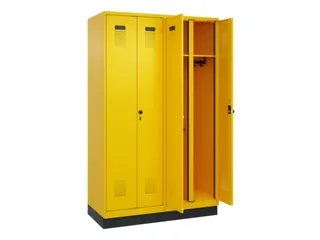locker voor scheiding van kleding,HxBxD 1950x1200x500mm,4vak - 1