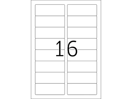 HERMA 4479 Premium Adresetiketten A4 88,9x33,8mm Wit 1600 stuks