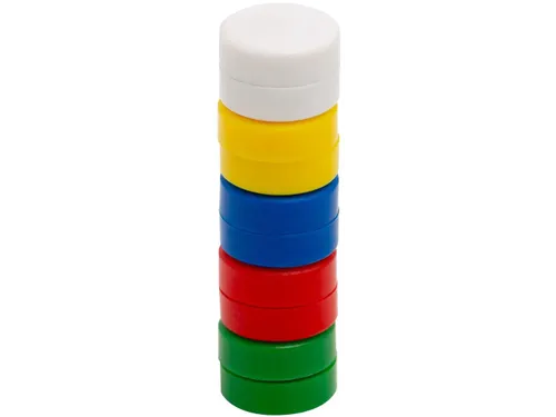 Magneten 20mm assorti 10 stuks
