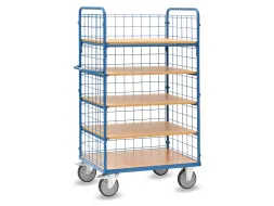 Etagewagen 8453-1 5 etages 600kg 1200x800mm RAL5007