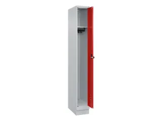 locker,HxBxD 1950x250x500mm,1vak,vak B 250mm,draaigrendel,sokkel - 2
