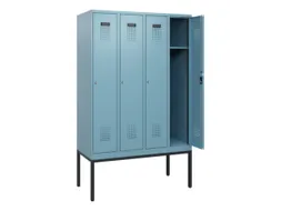 schoollocker,HxBxD 1950x1200x500mm,4vak,vak B 300mm,cil.-slot