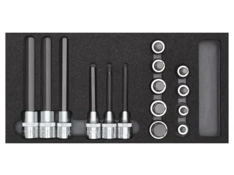 R22150011 Schroevendraaierbussen 1/2 inch 2/6 CT module 15-delig