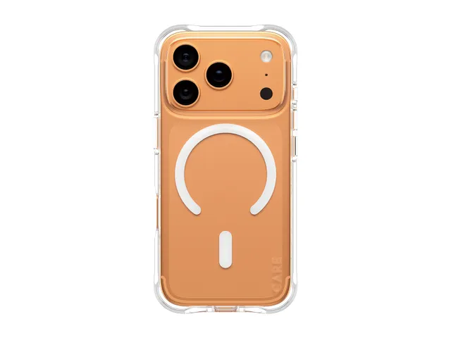 PanzerGlass CARE by Samba Case Transparent w. White MagSafe iPho