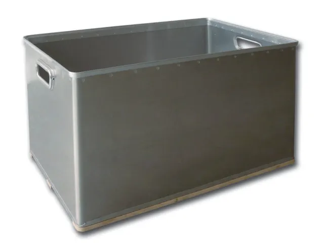 Aluminium Transportbak Hxlxb 288x723x456mm 82 Liter Met Glijlatten