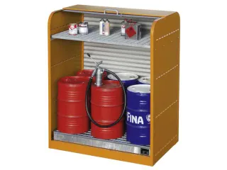 vatenkast,HxBxD 1610x870x1300mm,v. 6x60l vat,1xrooster,opvangvol. 73l - 1