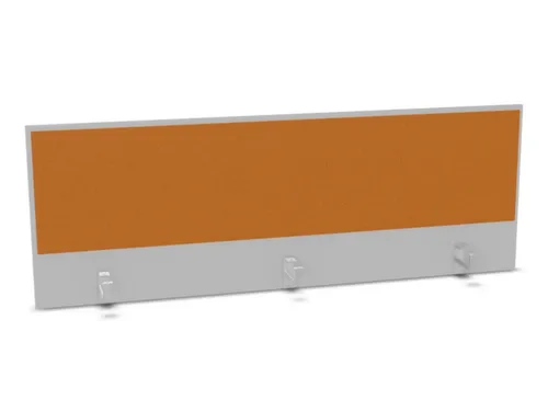 opzetpaneel bureau aanbouw achter MP-lichtgrijs BN3005-geel 1600mm