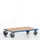 platformwagen,draagverm. 500kg,laadvl. LxB 850x500mm,houtplaat