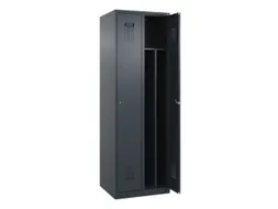 locker voor scheiding van kleding,HxBxD 1850x600x500mm,2vak