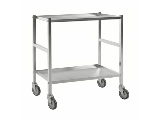 tafelwagen,draagverm. 150kg,2etage(s),laadvl. LxB 625x414mm