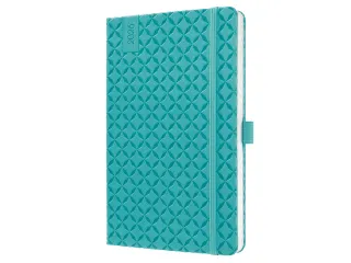 Weekagenda Flair A5 2026 (NL/FR/EN/DU) Aqua Green Hardcover - 2