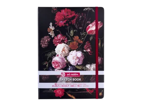 Schetsboek Talens Art Creation 80 witte vellen 140gr 210x297mm stillev