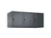 opzetkast,v. locker,3vak.,vak B 400mm,HxBxD 500x1200x500mm,vleugeldeur