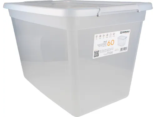Opbergdoos 60 Liter Transparant