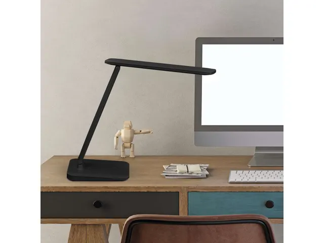Bureaulamp Accu LED-tafelarmatuur MAULsally Vario Dimbaar Zwart