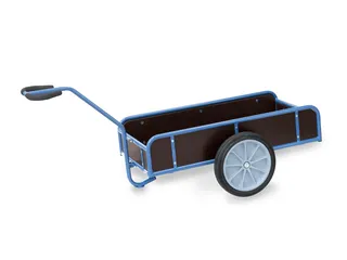 Handtrekwagen 4109v 2 Wielen 1145x545mm Multiplex Wanden Rubber - 1