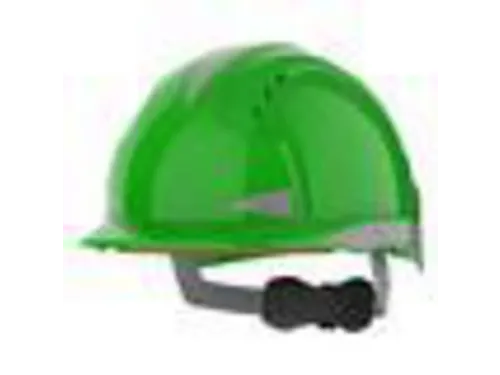 JSP Evolite CR2 veiligheidshelm met reflecterende stroken, groen geven