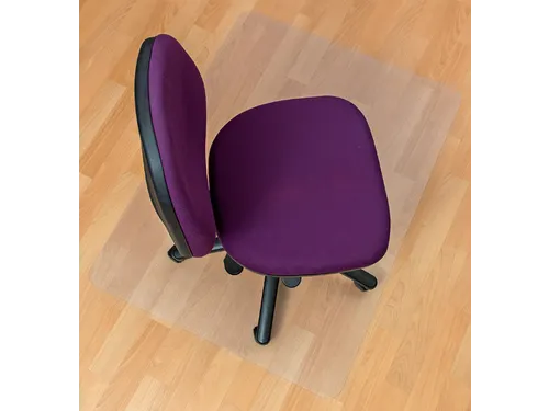 Stoelmat Floortex PVC 120x90cm voor harde vloeren retailpak