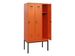 schoollocker,HxBxD 1950x900x500mm,3vak,vak B 300mm,draaigrendel