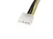 Câble alimentation LP4 vers carte vidéo Express PCI 8 broches 15cm