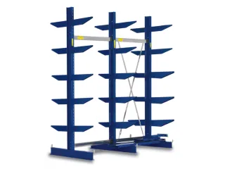 Draagarmstelling Hxbxd 2500X2576X1140Mm 2X6Etages Ral5010 - 1