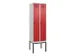 locker voor scheiding van kleding,HxBxD 2120x600x500mm,2vak