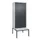 PBM-locker met bank,HxBxD 2120x800x815mm,2vak,vak B 400mm,cil.-slot