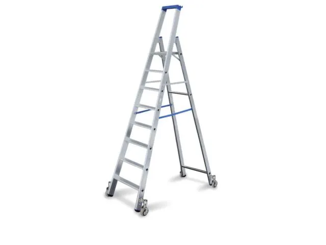 Verrijdbare Boktrap Aluminium L 2 71M 8Treden