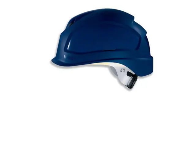 Uvex Pheos BS-WR veiligheidshelm, HDPE, met ventilatie, blauw, per stu