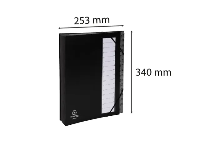 Sorteermap Ordonator 32 vak 1-32 zwart