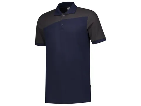 Tricorp Bicolor naden 202006 polo, marine/grijs, maat 7XL, per stuk