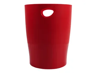 ECOBIN Papiermand 15 L karmijnrood transp - 2