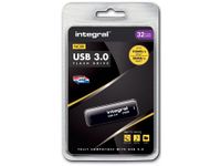 Integral Usb-Stick 3.0, 32Gb, Zwart