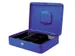 Geldkist Pavo 300x240x90mm blauw