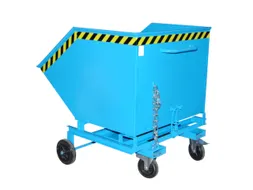 Kiepbak 1285x1340x1430mm 1000l M. Wielen Vorksloffen Ral5012