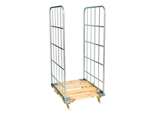 rolcontainer,draagverm. 500kg,HxLxB 1640x810x724mm,nuttige H 1460mm - 2