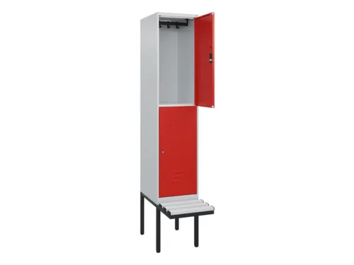 Dubbeldekse dekenkist,HxBxD 2120x400x815mm,1x2vak.,vak B 400mm