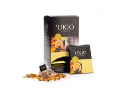 Ukio thee Citrus infusie 20 piramidezakjes individueel verpakt