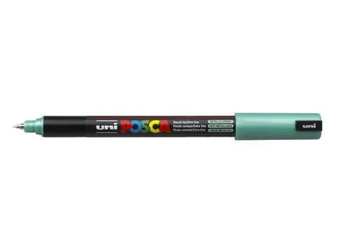 Verfstift Posca PC1MR Extra Fijne punt 0,7mm Metallic groen