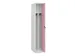 locker voor scheiding van kleding,HxBxD 1850x300x500mm,1vak