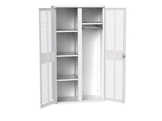 universele kast,HxBxD 2000x1050x550mm,4xStalen bodem,scheidingswand - 1