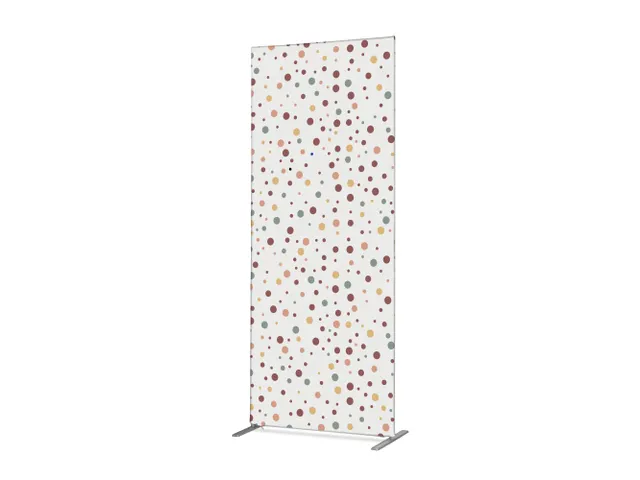 Scheidingswand Textiel Deco 85x200cm Dots Earth