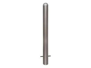 Afzetpaal,v. laadzuilen,Halve kogelkop,HxØ 1200x108mm,RVS - 1