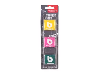 Kneedgum Bruynzeel Teens set à 3 kleuren - 3
