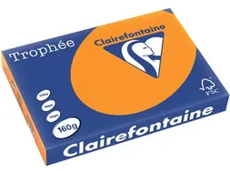 Trophée Intens gekleurd papier A3 160 gram 250vel feloranje