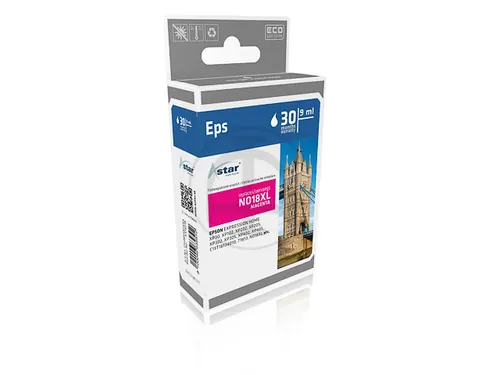 Astar Epson T1813 XP inkt Magenta HC Rebuilt 450 pagina's 6.6ml