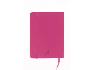 Schetsboek Kangaro A6 hot pink PU HC 80 vel 140gr roomwit met elastiek - 5